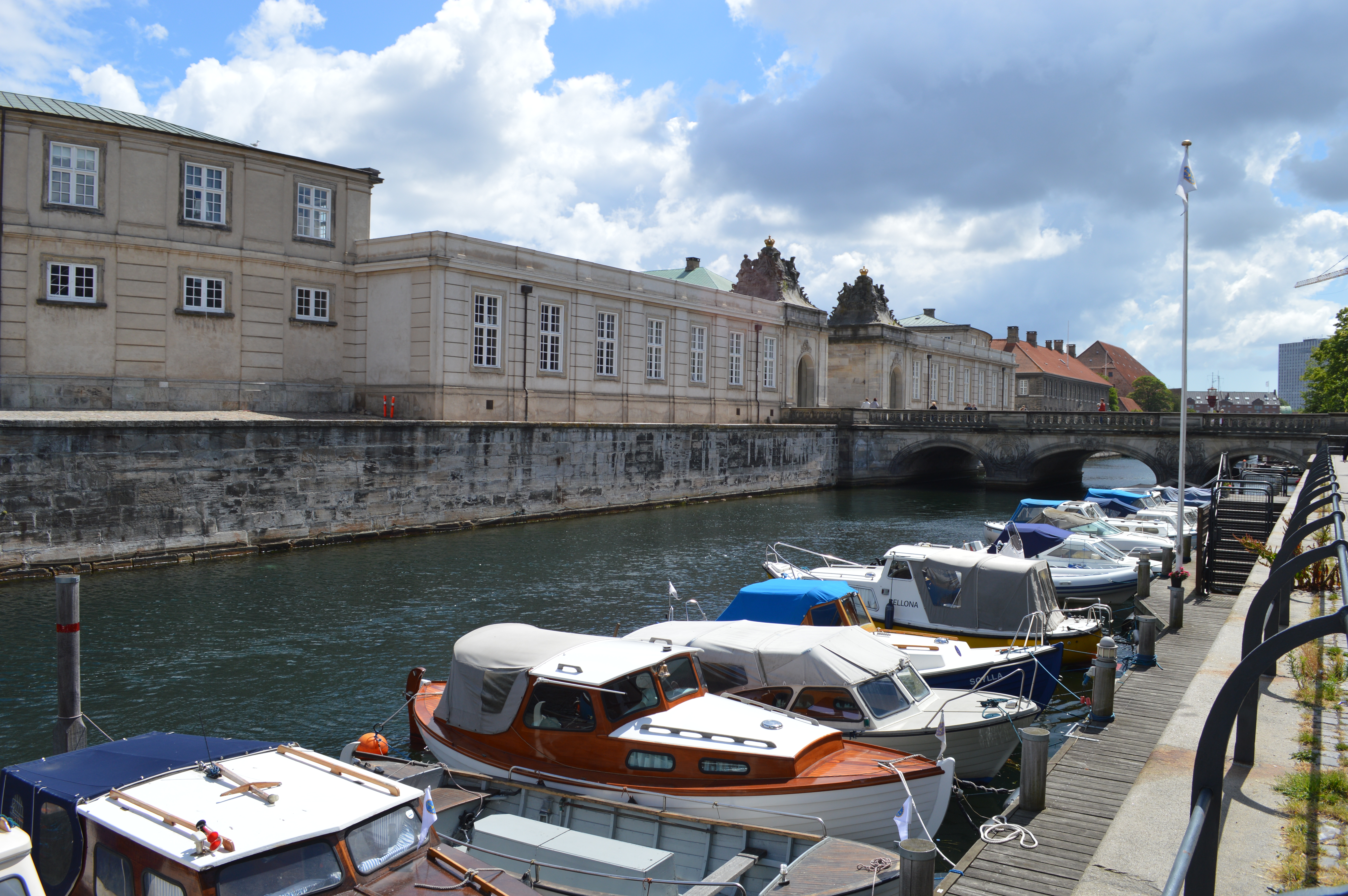 View down Frederiksholms Kanal